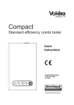 Vokera Compact SE user manual