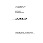 Clarion DXZ47SMP Owner`s manual
