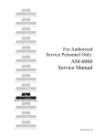 Alpha Microsystems AM-6060 Service manual
