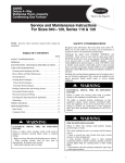 Carrier 58MXB Instruction manual