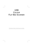 Medion USB Color Flat Bed Scanner User manual