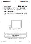 Memorex MVDT2002A Owner`s manual