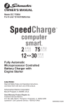 Schumacher Electric XC10 Owner`s manual