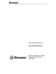 Envision EN-8500 User`s manual