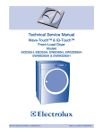 Electrolux EIGD55H - Gas Dryer With 8.0 cu. Ft. Capacity Service manual