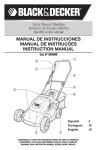 Black & Decker GR340 Instruction manual