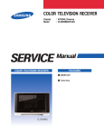 Samsung CL-29Z40MQ Service manual