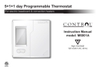 Control M6001A Instruction manual