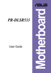 Asus Motherboard PR-DLSR533 User guide