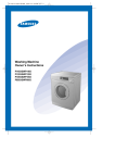 Washing Machine Owner`s Instructions