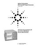 Agilent Technologies ESG Specifications