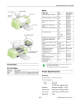 Epson STYLUS COLOR 580 Specifications