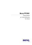 BenQ FP2081 User`s manual