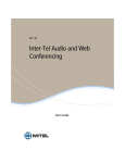 Mitel Inter-Tel User guide