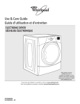 Whirlpool WGD9371YW Use & care guide