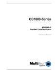 Multitech MT2834BLR Owner`s manual