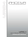 UMC BLU-RAY TV Specifications