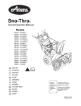 Ariens 304 Specifications