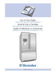 Electrolux EI23BC56IS Use & care guide