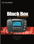 M-Audio Black Box User guide