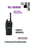 REXON RL-328SK User`s manual