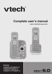 VTech FS6220-2 User`s manual