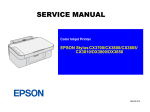Epson CX3800 Service manual