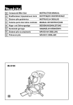 Makita MLS100 Instruction manual