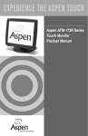 Aspen Touch Solutions ATM-173R Product manual