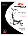 Bowflex Conquest Owner`s manual