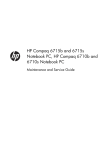 Compaq 6715b - Notebook PC Specifications