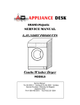 Majestic Appliances AD MJ 9050 V Service manual