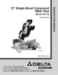 Delta 36-312 Instruction manual