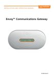 enphase Envoy Communications Gateway Technical data