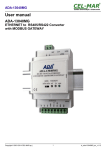 CEL-MAR ADA-13040MG User manual