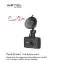 Arrival CarCam User manual