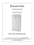 Russell Hobbs RHSLDW1S Instruction manual