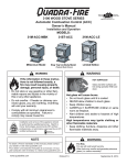 Quadra-Fire 31ST-ACC-AU Owner`s manual