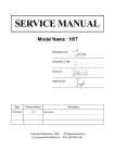 Coretronic H57 Service manual