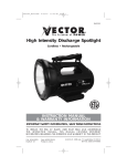 Vector 90519434 Instruction manual