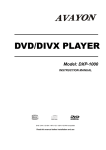 Avayon DXP-1000 Instruction manual