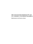 HP Compaq 8710w Specifications