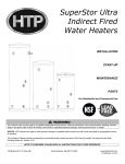 Whirlpool Indirect-Fired Water Heater Specifications