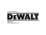 DeWalt DWE315-XE Instruction manual