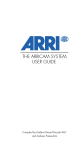 ARRI Arricam Lite User guide