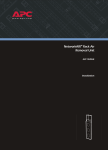 APC NetworkAIR Rack Air Removal Unit ACF102BLK Unit installation