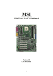 MSI MS-6551 Instruction manual