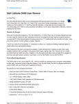 Dell Latitude D430 Specifications