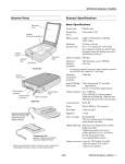 Epson 1640SU - Perfection Photo Scanner Specifications