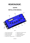 Datalogic QLM700 Installation manual